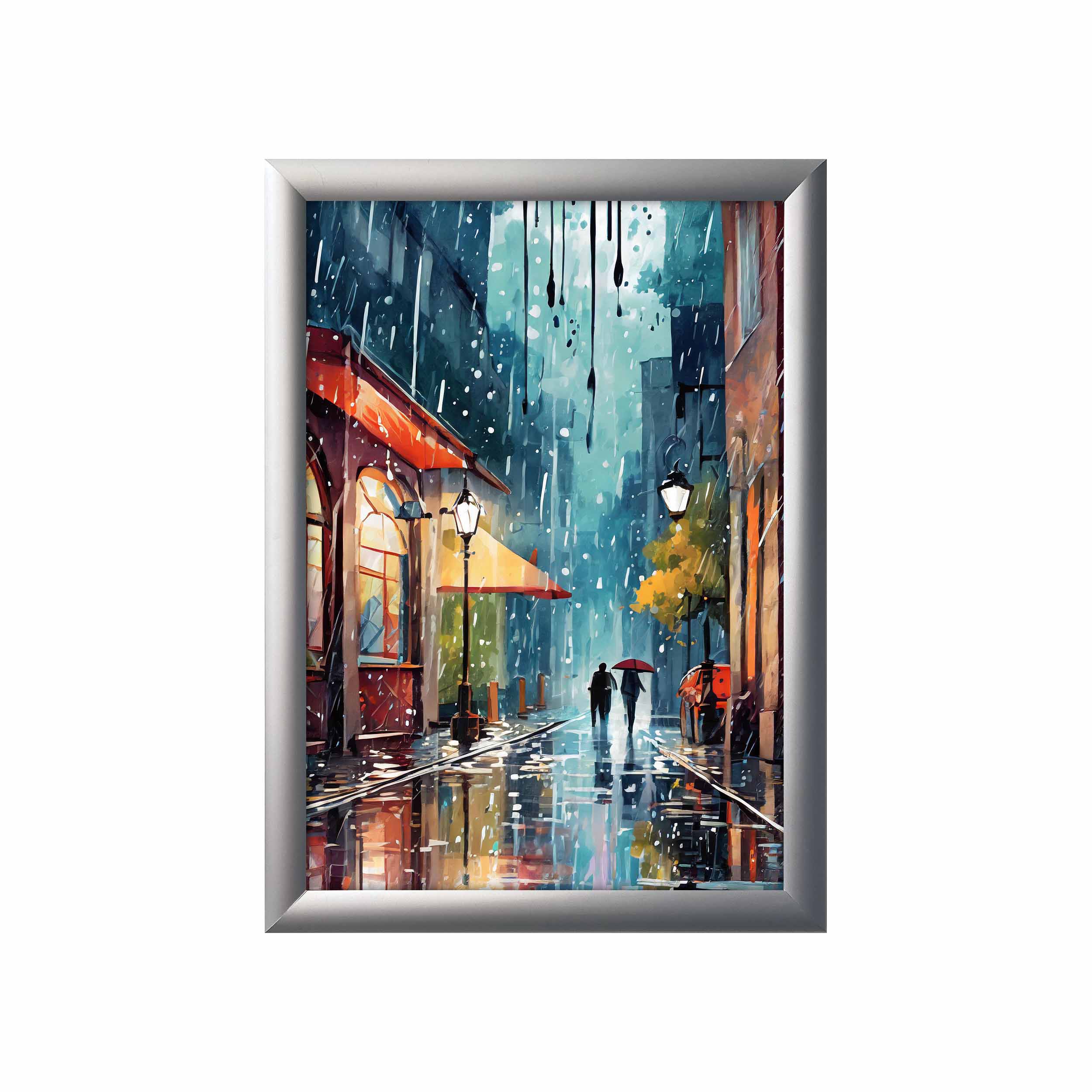 Snap Frame Aluminium A4