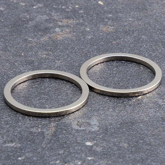 Neodymium Ring Magnets 30mm Inner diameter 25mm.  Pack of 10.