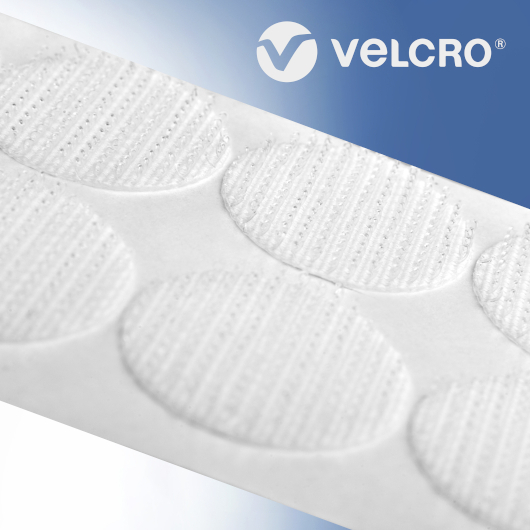 Stick on VELCRO® ALFATEX® Brand​ Coins, 200 pack. Dots for Schools