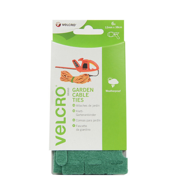 VELCRO® Brand Garden Cable Ties Green. EC60252.